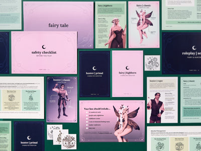 Collage of cards from Fairy Tale set